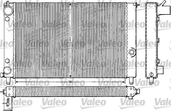 Valeo 883784 - Radiatore, Raffreddamento motore autozon.pro