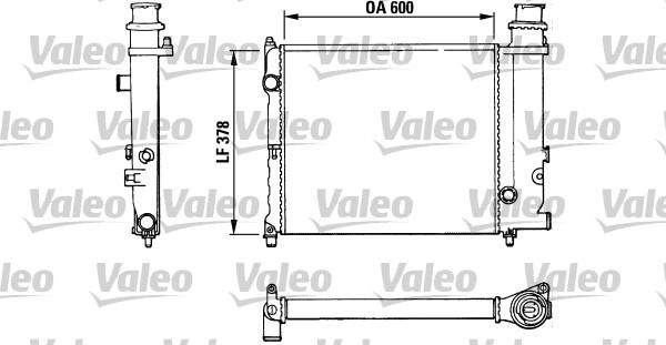 Valeo 883773 - Radiatore, Raffreddamento motore autozon.pro