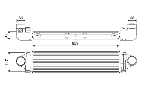 Valeo 822926 - Intercooler autozon.pro