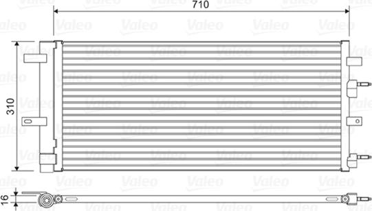 Valeo 822618 - Condensatore, Climatizzatore autozon.pro