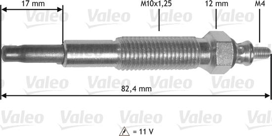 Valeo 345 199 - Candeletta autozon.pro