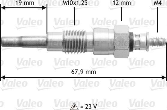 Valeo 345 196 - Candeletta autozon.pro