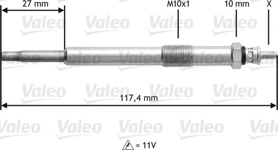 Valeo 345143 - Candeletta autozon.pro