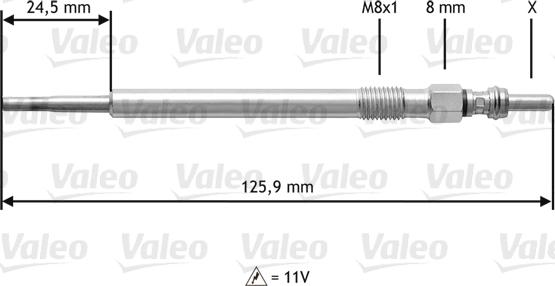 Valeo 345 164 - Candeletta autozon.pro