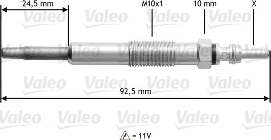 Valeo 345109 - Candeletta autozon.pro