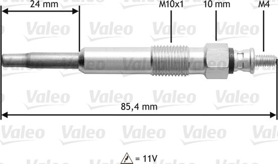 Valeo 345105 - Candeletta autozon.pro