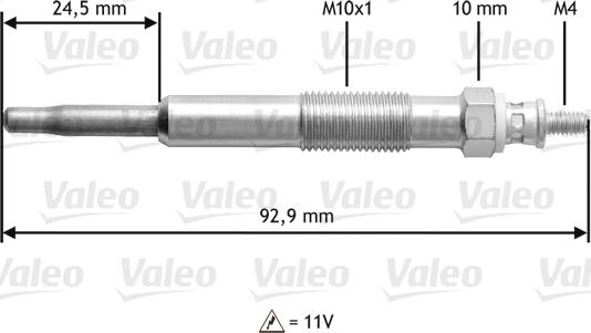 Valeo 345106 - Candeletta autozon.pro