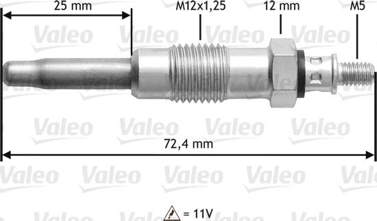 Valeo 345100 - Candeletta autozon.pro