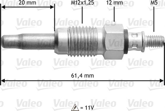 Valeo 345108 - Candeletta autozon.pro