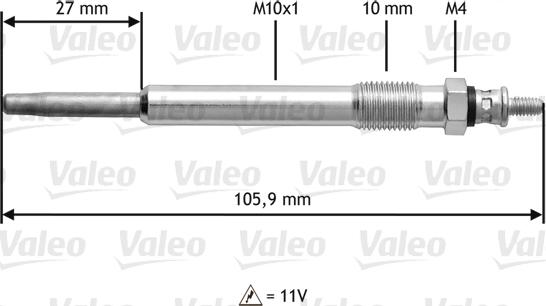 Valeo 345103 - Candeletta autozon.pro