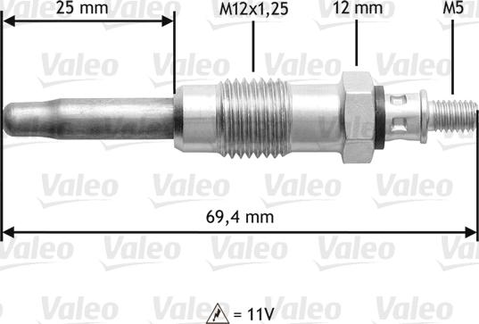 Valeo 345107 - Candeletta autozon.pro