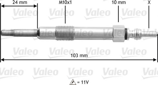 Valeo 345114 - Candeletta autozon.pro