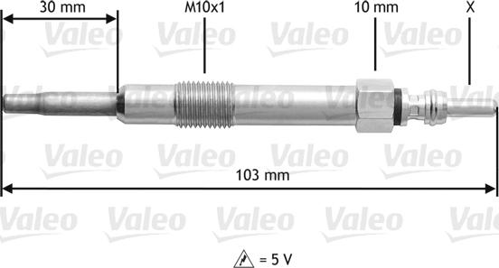 Valeo 345115 - Candeletta autozon.pro