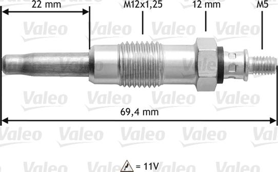 Valeo 345116 - Candeletta autozon.pro