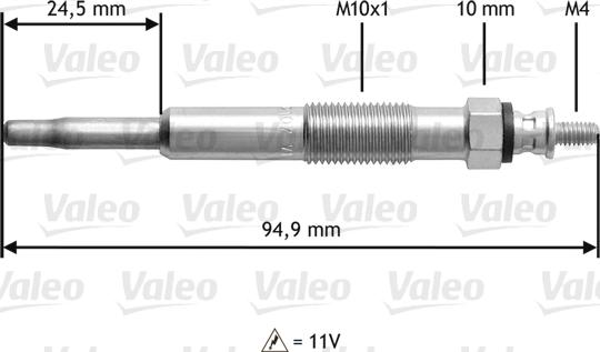 Valeo 345110 - Candeletta autozon.pro