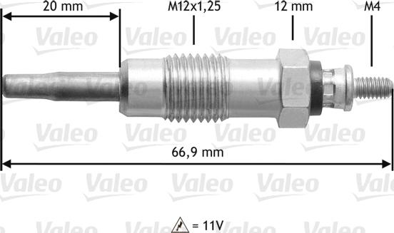 Valeo 345111 - Candeletta autozon.pro