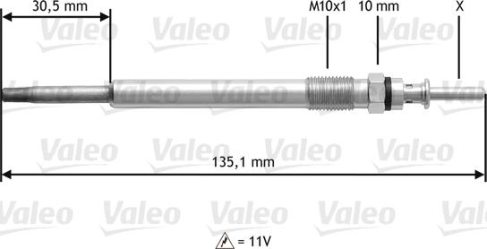 Valeo 345112 - Candeletta autozon.pro