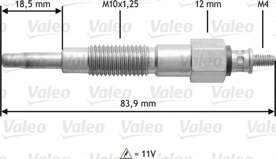 Valeo 345180 - Candeletta autozon.pro