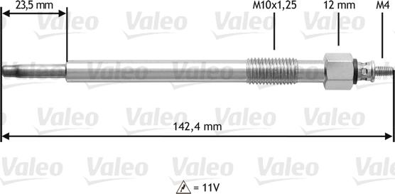 Valeo 345 187 - Candeletta autozon.pro