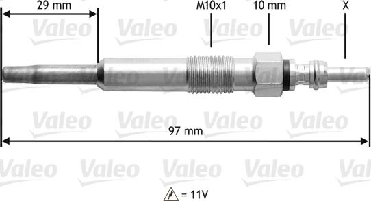 Valeo 345136 - Candeletta autozon.pro