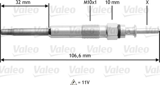 Valeo 345132 - Candeletta autozon.pro