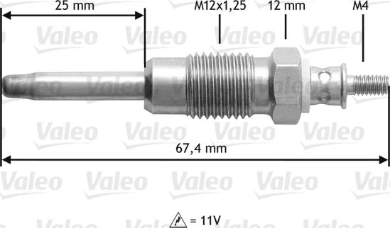 Valeo 345124 - Candeletta autozon.pro