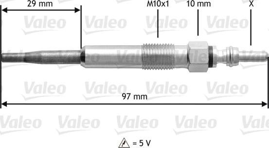 Valeo 345125 - Candeletta autozon.pro