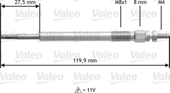 Valeo 345123 - Candeletta autozon.pro