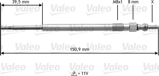 Valeo 345174 - Candeletta autozon.pro