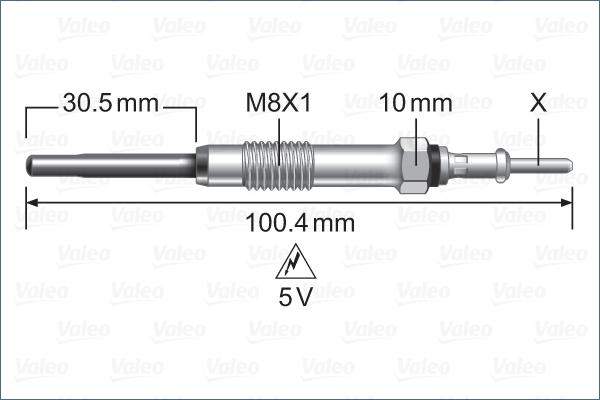 Valeo 345246 - Candeletta autozon.pro