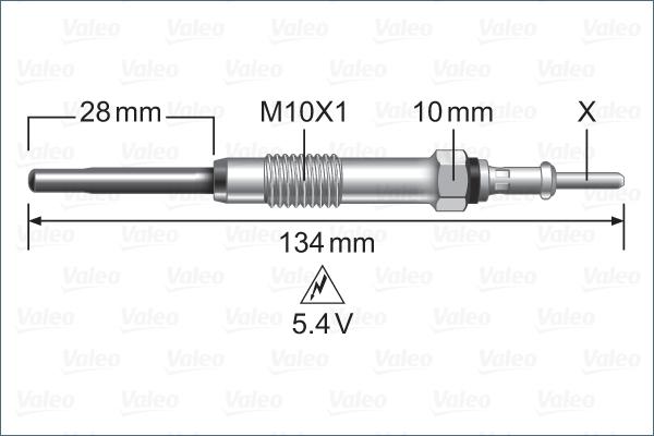 Valeo 345241 - Candeletta autozon.pro