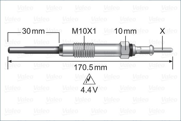 Valeo 345247 - Candeletta autozon.pro