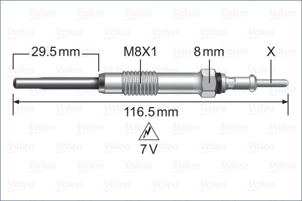 Valeo 345255 - Candeletta autozon.pro