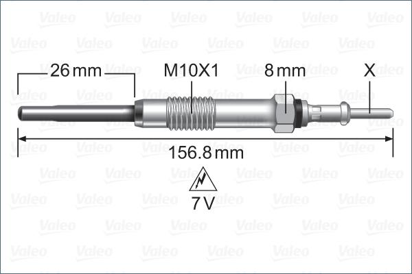 Valeo 345258 - Candeletta autozon.pro