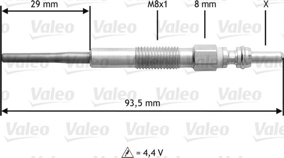 Valeo 345206 - Candeletta autozon.pro