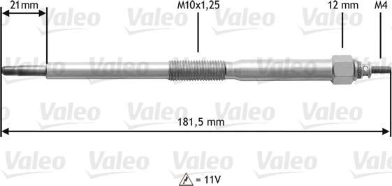 Valeo 345220 - Candeletta autozon.pro