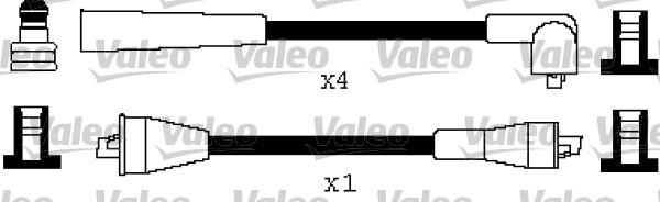 Valeo 346498 - Kit cavi accensione autozon.pro