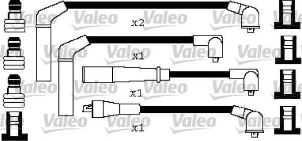 Valeo 346442 - Kit cavi accensione autozon.pro