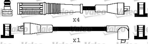 Valeo 346458 - Kit cavi accensione autozon.pro