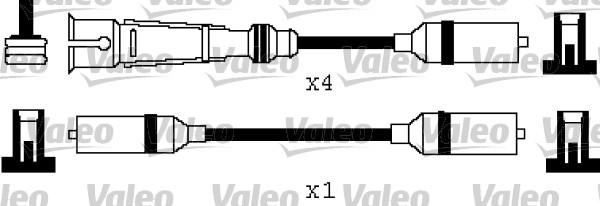 Valeo 346464 - Kit cavi accensione autozon.pro