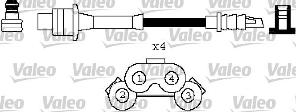 Valeo 346429 - Kit cavi accensione autozon.pro