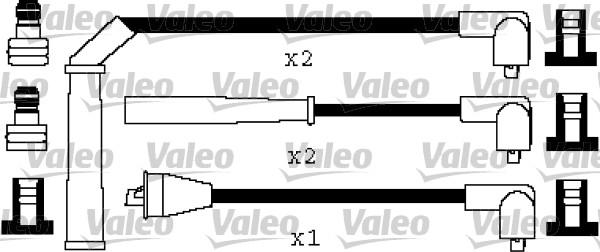 Valeo 346557 - Kit cavi accensione autozon.pro