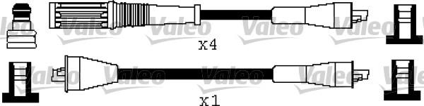 Valeo 346504 - Kit cavi accensione autozon.pro