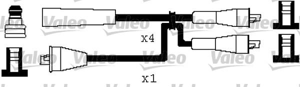 Valeo 346503 - Kit cavi accensione autozon.pro