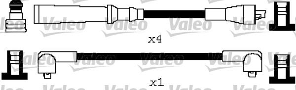 Valeo 346641 - Kit cavi accensione autozon.pro