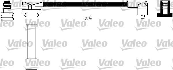 Valeo 346655 - Kit cavi accensione autozon.pro