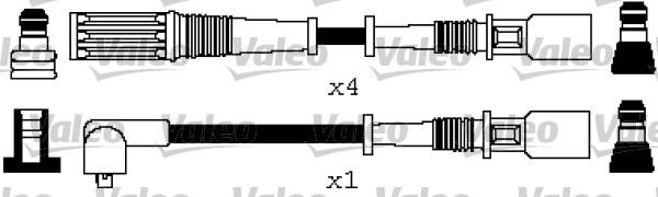 Valeo 346618 - Kit cavi accensione autozon.pro