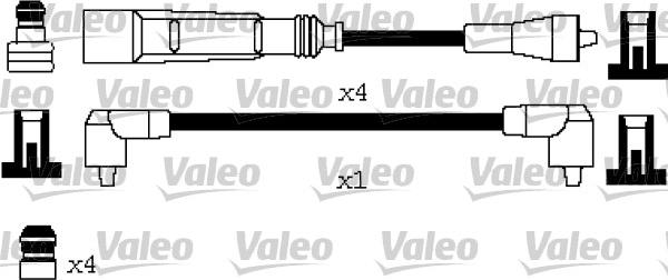 Valeo 346623 - Kit cavi accensione autozon.pro