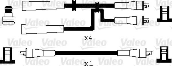 Valeo 346046 - Kit cavi accensione autozon.pro