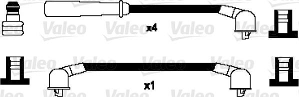 Valeo 346064 - Kit cavi accensione autozon.pro